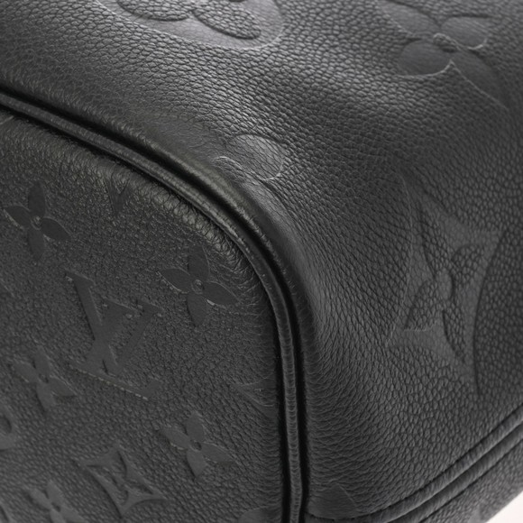 Louis Vuitton Empreinte Neverfull MM Noir Black Tote Bag Back - Picture 7 of 14